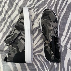 Camo sneakers
